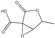 Pentonic acid, 2,3-anhydro-2-C-carboxy-5-deoxy-, 1,4-lactone (9CI)结构式