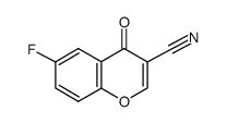6-氟色酮-3-腈结构式
