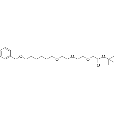 Boc-C1-PEG3-C4-OBn structure