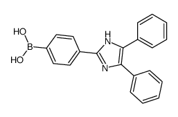 4-(4,5-DIPHENYL-2-IMIDAZOLYL)-PHENYLBORONIC ACID结构式