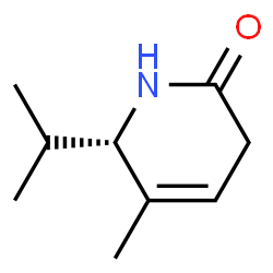 2(1H)-Pyridinone,3,6-dihydro-5-methyl-6-(1-methylethyl)-,(6S)-(9CI) Structure