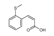 3-(2-methylsulfanylphenyl)prop-2-enoic acid Structure