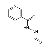 nicotinic acid N'-formyl-hydrazide结构式