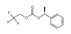 (S)-sec-phenethyl 2,2,2-trifluoroethyl carbonate结构式