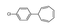 7-(4-chlorophenyl)cyclohepta-1,3,5-triene Structure