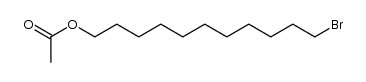 11-bromoundecyl acetate Structure