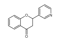 2-(PYRIDIN-3-YL)CHROMAN-4-ONE结构式