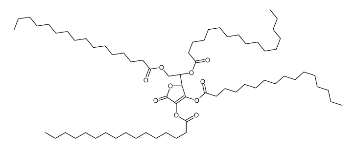 [(2S)-2-[(2R)-3,4-di(hexadecanoyloxy)-5-oxo-2H-furan-2-yl]-2-hexadecanoyloxyethyl] hexadecanoate Structure