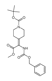 tert-butyl 4-(1-(benzyloxycarbonyl)-2-methoxy-2-oxoethylidene)piperidine-1-carboxylate picture