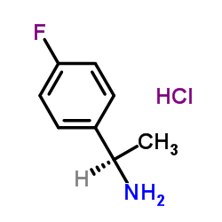 (1R)-1-(4-Fluorphenyl)ethanaminhydrochlorid(1:1) Structure
