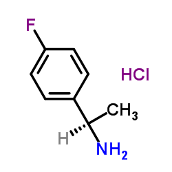 (1R)-1-(4-Fluorphenyl)ethanaminhydrochlorid(1:1) structure