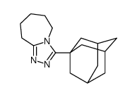 3-ADAMANTAN-1-YL-6,7,8,9-TETRAHYDRO-5H-[1,2,4]TRIAZOLO[4.3-A]AZEPINE Structure