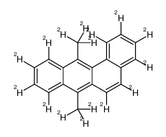 7,12-Di(2H3)methyl-[1,2,3,4,5,6,8,9,10,11-2H10]benz[a]anthracene Structure