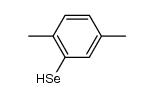 2,5-dimethylbenzeneselenol结构式