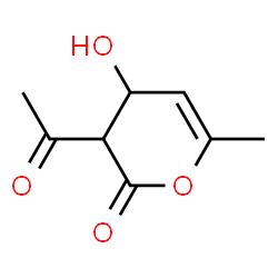 2H-Pyran-2-one, 3-acetyl-3,4-dihydro-4-hydroxy-6-methyl- (9CI) picture