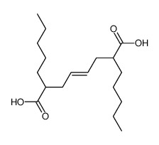 8-Hexadecen-6,11-dicarbonsaeure Structure