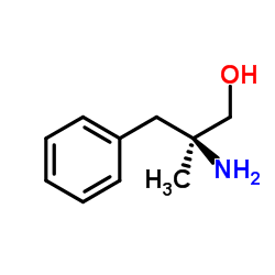 (2S)-2-Amino-2-methyl-3-phenyl-1-propanol structure