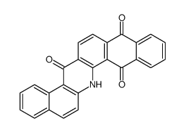 benzo[a]naphth[2,3-h]acridine-5,8,13(14h)-trione Structure