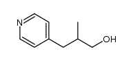 (RS)-2-Methyl-3-(4-pyridyl)propanol Structure