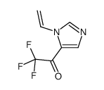 Ethanone, 1-(1-ethenyl-1H-imidazol-5-yl)-2,2,2-trifluoro- (9CI) Structure