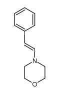 4-(2-phenylethenyl)-morpholine结构式