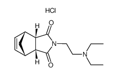 4,7-Methano-1H-isoindole-1,3(2H)-dione, 3a,4,7,7a-tetrahydro-2-(2-(die thylamino)ethyl)-, monohydrochloride picture