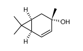 (1S,3S,6R)-(-)-4-Caren-3α-ol Structure