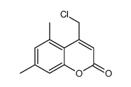 4-(chloromethyl)-5,7-dimethylchromen-2-one picture