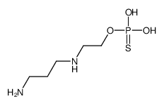 N'-(2-dihydroxyphosphinothioyloxyethyl)propane-1,3-diamine Structure