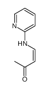 (3E)-4-(2-Pyridinylamino)-3-buten-2-one Structure