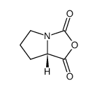 (S)-Tetrahydro-1H,3H-pyrrolo[1,2-c]oxazole-1,3-dione Structure