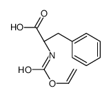 3-phenyl-N-[(vinyloxy)carbonyl]-L-alanine structure