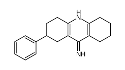 2-phenyl-1,2,3,4,5,6,7,8-octahydroacridin-9-amine结构式