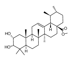 2,3-DIHYDROXY-(2ALPHA,3ALPHA)-URS-12-EN-28-OIC ACID METHYL ESTER picture