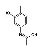 N-(3-hydroxy-4-methylphenyl)acetamide structure