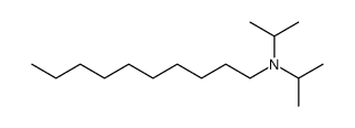 N,N-diisopropyl-1-decylamine Structure