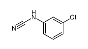 N-(3-Chlorophenyl)-cyanamide Structure