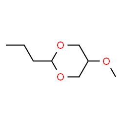 1,3-Dioxane,5-methoxy-2-propyl-(9CI) structure