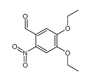 4,5-diethoxy-2-nitro-benzaldehyde Structure
