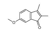 6-methoxy-2,3-dimethylinden-1-one Structure