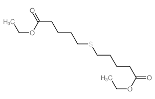 Pentanoic acid, 5,5'-thiobis-, diethyl ester (9CI) Structure