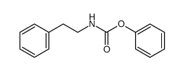 O-phenyl N-(2-phenylethyl)carbamate Structure