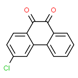 2-chlorophenanthrene-9,10-dione Structure