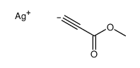 silver,methyl prop-2-ynoate结构式