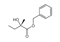 benzyl (2S)-2-hydroxy-2-methylbutanoate Structure