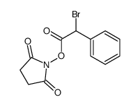 (2,5-dioxopyrrolidin-1-yl) 2-bromo-2-phenylacetate Structure