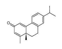 1,10a-Dimethyl-7-isopropyl-9,10-dihydro-3(10aH)-phenanthron Structure