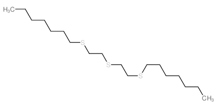 1-[2-(2-heptylsulfanylethylsulfanyl)ethylsulfanyl]heptane结构式