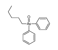 [pentyl(phenyl)arsoryl]benzene结构式