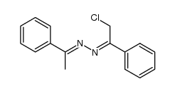 α-chloroacetophenone azine Structure